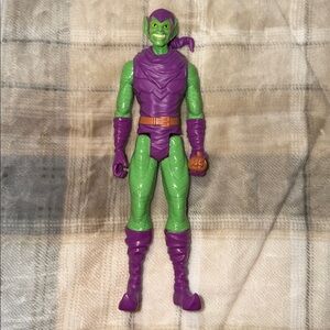 Green and Purple Action Figure .Green Goblin toys 12” inches